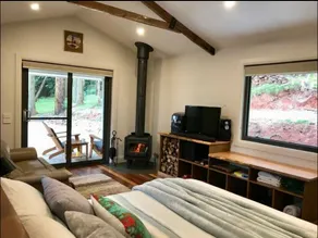 Tucked away-fireplace -outside tub under the stars - Image 3