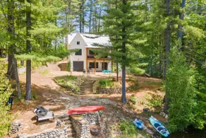 Eclectic Lakefront Cottage on Great East Lake - Image 4