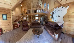 Newly built LOG Cabin-Float, Golf, Hike, Hunt, Fish, visit a winery...Relax! - Image 2