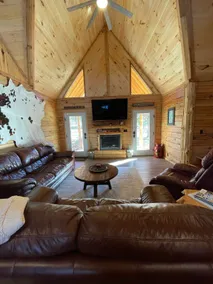 Newly built LOG Cabin-Float, Golf, Hike, Hunt, Fish, visit a winery...Relax! - Image 5