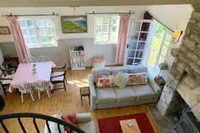 Music Room - traditional Purbeck Thatch Cottage - Image 3