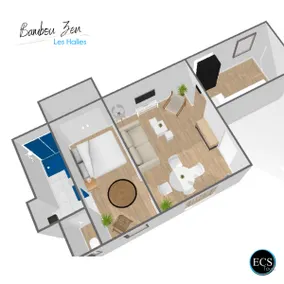 'Bambou Zen' - 2 bedrooms • sleeps 5 - Vieux Tours - Image 3