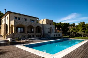 Villa Kalamos / Sea View and Pool nearby Athens - Image 2
