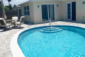Private 3 Bedroom House w/ Heated SaltWater Pool - Image 5