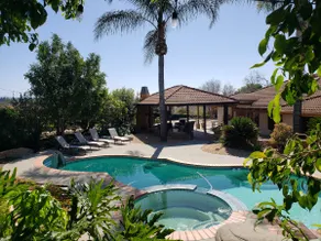 Serene pool home with outdoor fireplace - Image 2