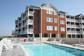 Kig ud - Landingerne på Sugar Creek: 3 BR / 2 BA Condo i Nags Head, 8 sovepladser - Image 3