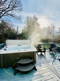 Hot Tub, Fire Pit, Private Back Yard, Relaxing - Image 3