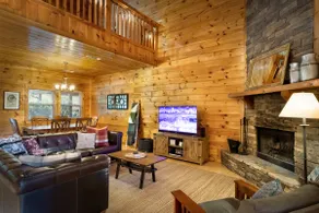 Rustic Mtn. lodge on river with private hot tub - Image 2