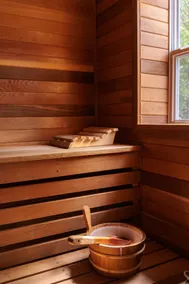 Redwood Lodge - Cottage w/ Sauna & Fireplace - Image 5