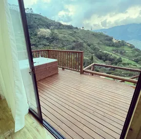 Glamping Barbosa with a beautiful view, hammock, jacuzzi - Image 3