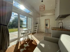 Lake house with beach, sauna & boat - Image 5