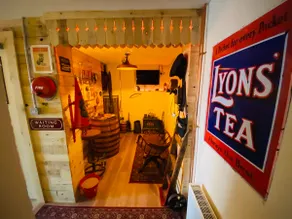 70s house with a unique railway station basement - Image 3