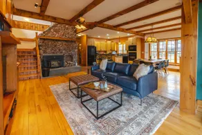 5-min near Lake • Firepit • Forest Trails • Sauna - Image 5