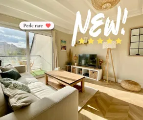 Renovated, balcony, parking, air conditioning, linens included - Image 2