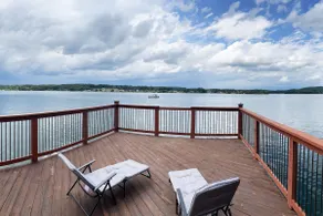 Private beach & 2-level dock: Sunsets on Bass Cove - Image 2