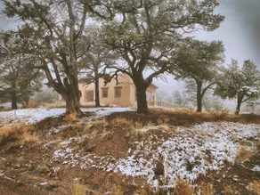 Quiet mountain retreat in a solar adobe home - Image 2