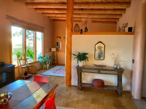 Quiet mountain retreat in a solar adobe home - Image 5