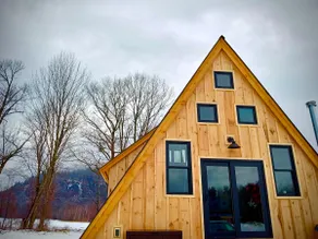 Classic A-Frame with river, mountains, and hot tub - Image 2