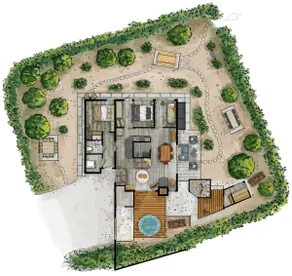 Lodge in a wooded area with Hottub & Sauna - Image 5