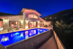 Charming Villa with Private Pool and Jacuzzi Surrounded by Nature in Kalkan, Kas - Image 2