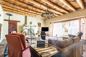 Peaceful artisan adobe with view of the Sandias - Image 5