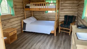 Cozy Log Cabin Green - Image 2