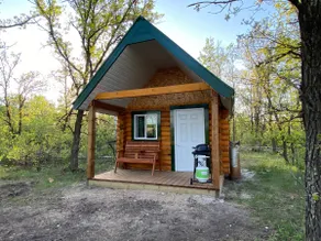 Cozy Log Cabin Green - Image 5