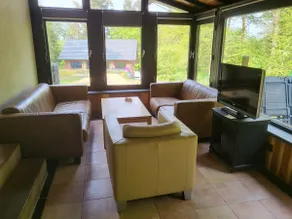 House in the forest with fenced garden - Image 4