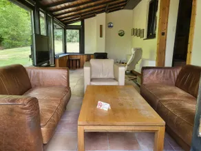 House in the forest with fenced garden - Image 3
