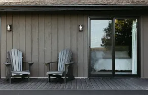 Mid Century Modern Lake House with Private Beach - Image 5