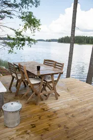 Ihana järvenranta mökki. Cottage by the lake. - Image 2