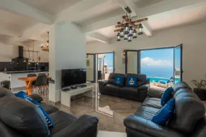 Blue Sea Tower, Luxusvilla, privater beheizter Pool und Gärten. Hervorragender Meerblick - Image 3