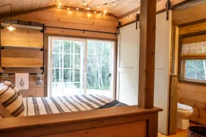 Secluded, cozy cabin nestled in the Maine woods - Image 2