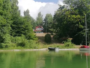 House in the woods by the lake - Image 3