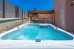 Villa Anthi, with salted water pool,jacuzzi, BBQ! - Image 3