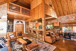 ADK Mountaintop Chalet, 15 acres, Birch Tree Camp - Image 3