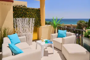 Honeymoon Corner Suite, sun-all-day terrace on the best beach of Marbella - Image 5