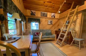 Moose's Lair 1 Bed/1 Bath Charming Rustic Log Cabin - Image 3