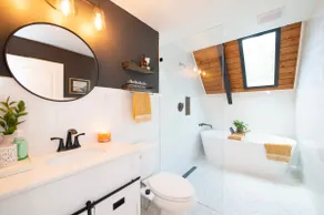 Unique A-Frame Retreat•Prime Location•Custom Bath - Image 3