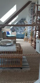 "La Mer Bohème", patio, parking privé, 8 mn plage - Image 3