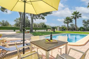 A villa (ground floor) with a swimming pool and tennis court. - Image 2
