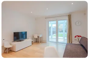 Central flat with garden in Kings Cross, London - Image 2