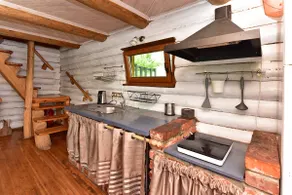 Cool hut on the shore of the lake with sauna, hot tub - Image 5