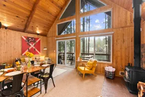 Lakefront A-Frame Cabin with King Beds, Boat, Hot Tub - Image 3