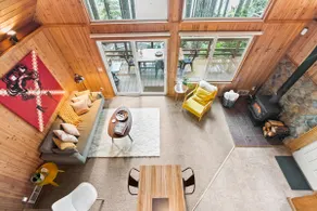 Lakefront A-Frame Cabin with King Beds, Boat, Hot Tub - Image 5