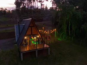 Cabin with Jacuzzi, 12 km from Treze Tílias - Image 5