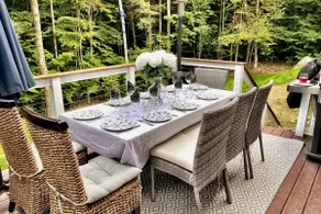 Secluded, Cozy Cabin on 10 Acres of Woods ~16 mi to Slopes & Pet Friendly! - Image 5