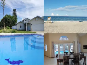 Beachside Pool House with heated pool, Short Walk to the Beach! - Image 2