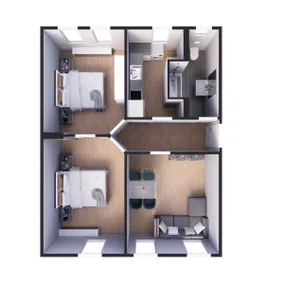 homebydoni - calm, central 2BR Attic | RMCC - Image 5