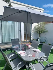 AIR CON Modern 2BR House with Garden Near Beach - Image 3